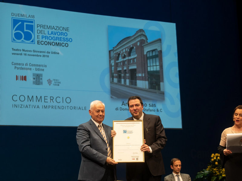 La cerimonia di premiazione di Artesegno