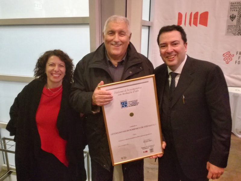 La cerimonia di premiazione di Artesegno