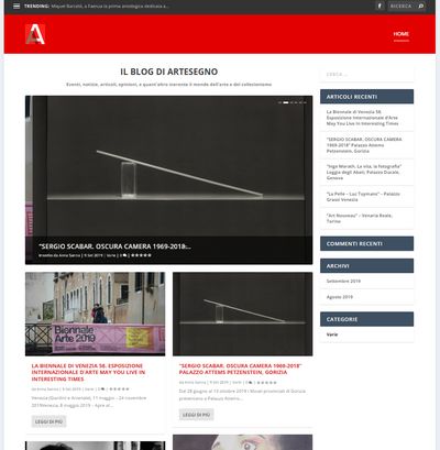Il nuovo blog di Artesegno